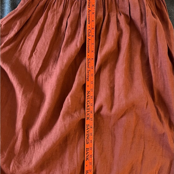 Linenfox Rust Dress - Picture 7 of 7